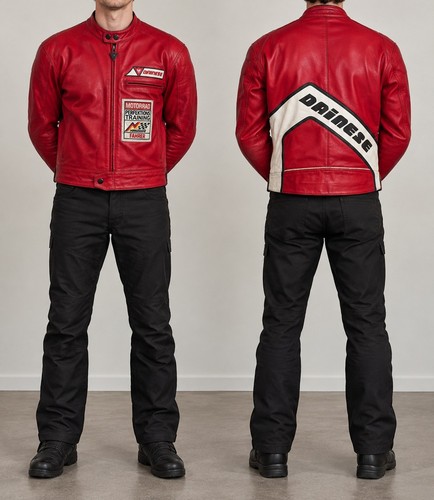 Dainese vintage lederjacke - dainese,