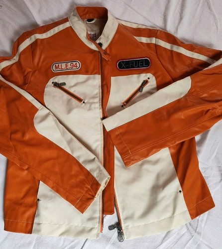 Vintage leather motorcycle - vintage,