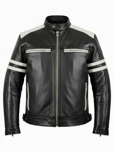 Motorrad retro lederjacke - motorrad,