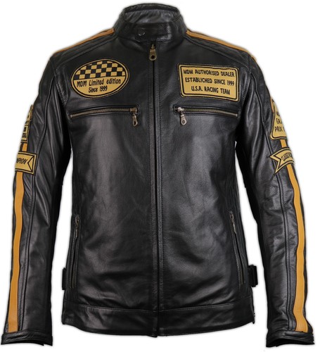 Motorrad lederjacke antik - im,