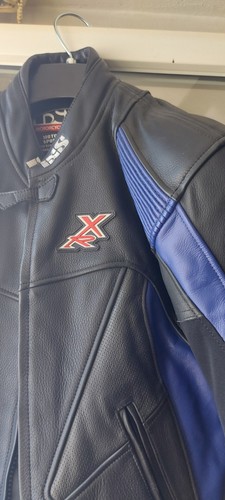 Motorradjacke ixs blau leder - ixs,