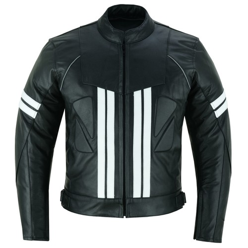 Leder motorradjacke biker - leder,